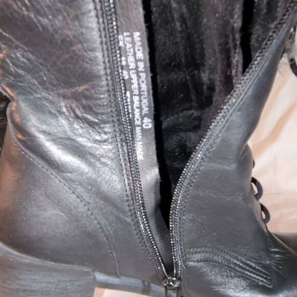 Dromedaris shin high fur lined boots - Picture 2 of 5